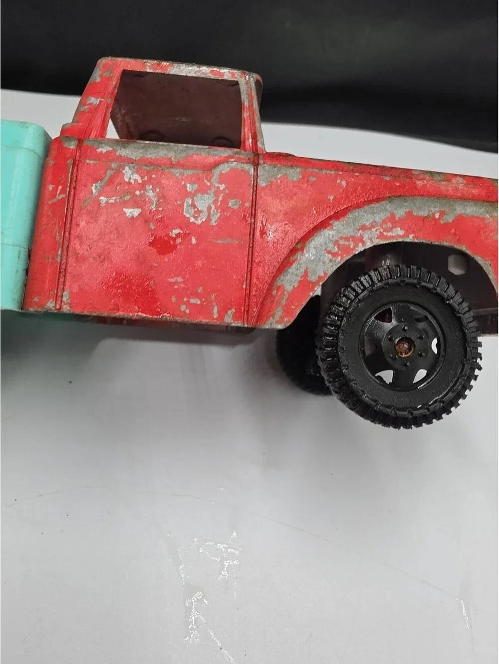 Vintage Tootsie Toy Ford Pick Up Truck RED & BLUE 8